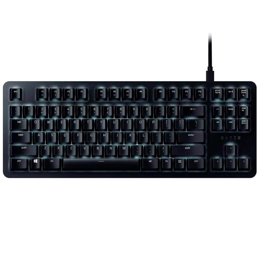 Teclado Mecanico Razer Blackwidow Lite Black Rgb Switch Orange